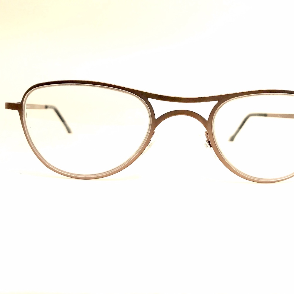 BRAND NEW L.A. Eyeworks COPPER METAL FRAMES 300.00